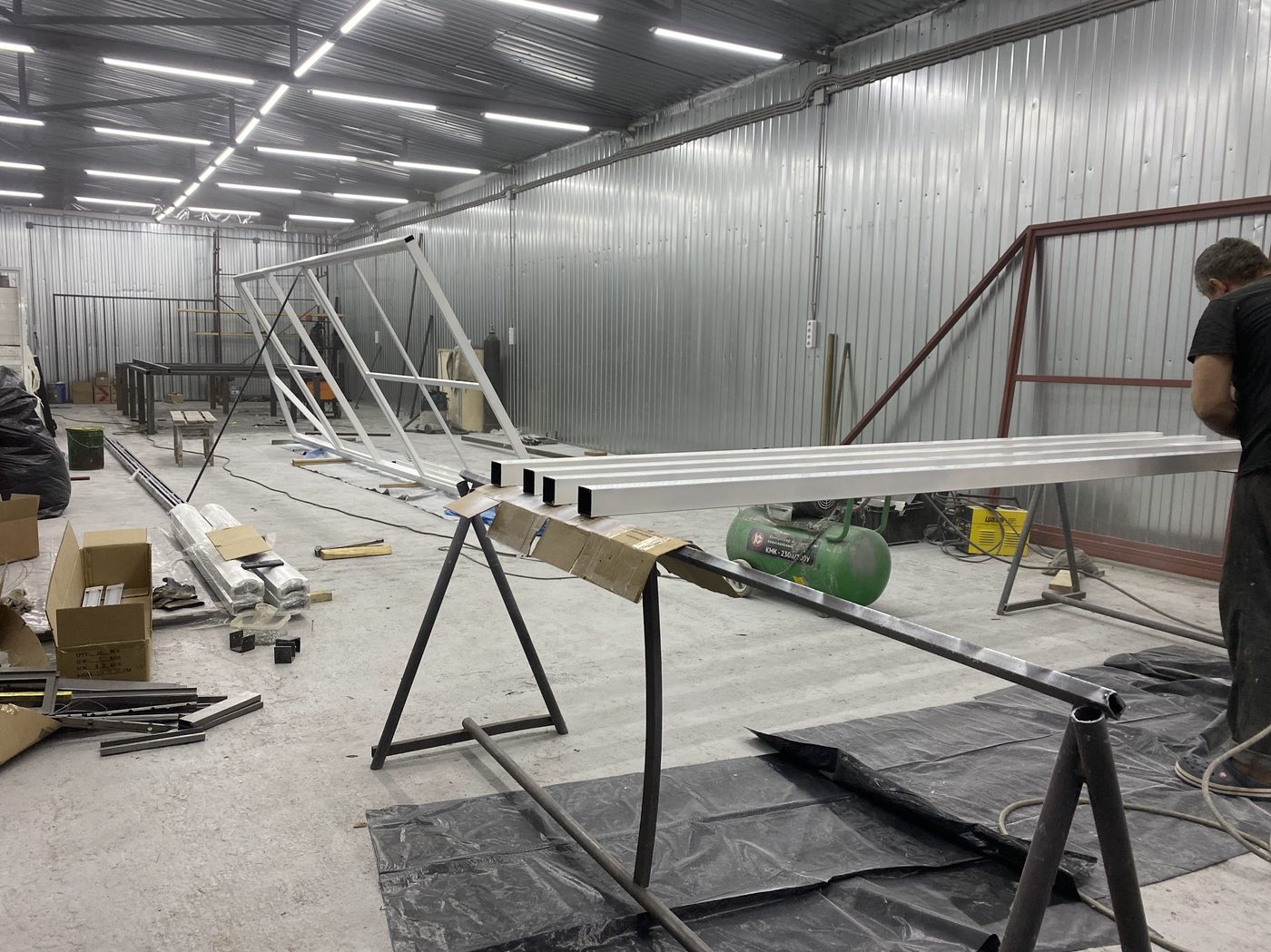 Общий вид цеха