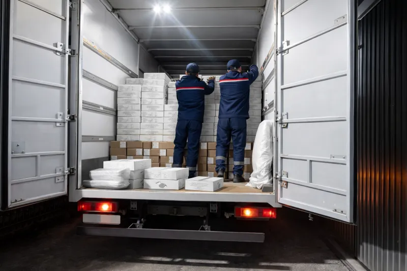 Упаковка и отгрузка металлоизделий клиентам